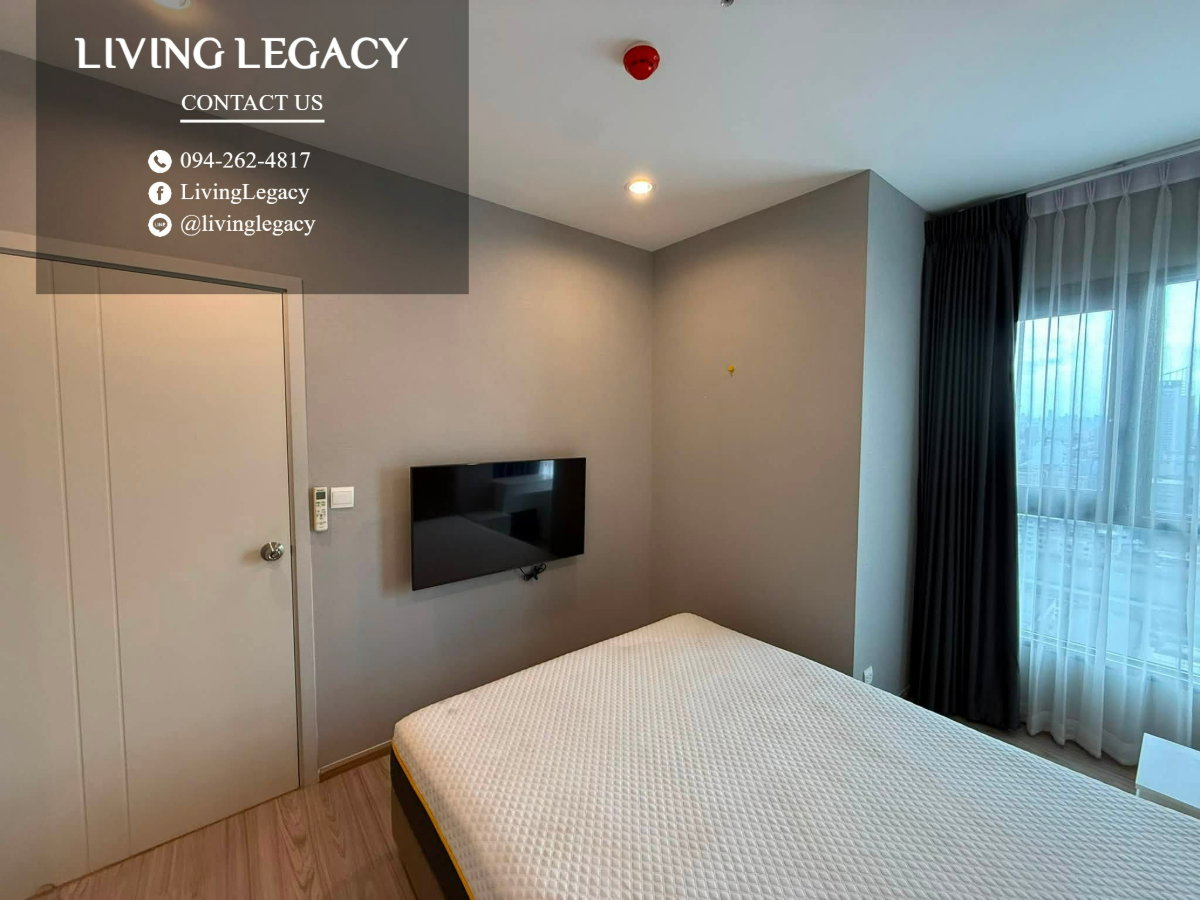รูป TIIMLU เช่าด่วน! คอนโด The Tree Hua Mak Interchange 28 ตร.ม. ชั้น 20 | 1 นอน 1 น้ำ | 15,000 บาท/เดือน | LINE: @livinglegacy - รูปที่ 3/18
