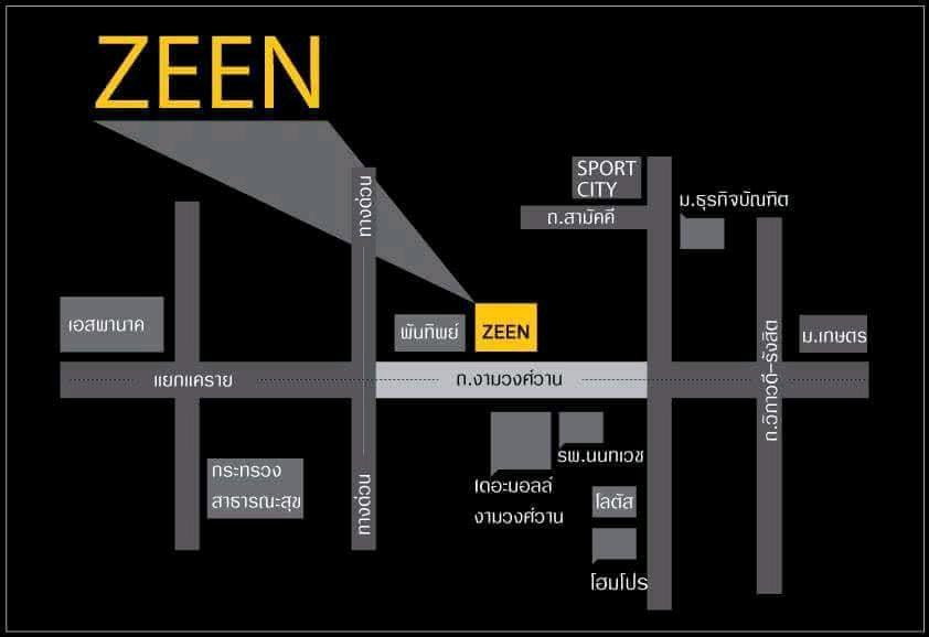 รูป ให้เช่า คอนโด ซีน งามวงศ์วาน 31 พันทิพย์ งามวงศ์วาน Pantip Ngamwongwan 500 เมตร ราคา 8,000 บาทต่อเดือน - รูปที่ 12/12