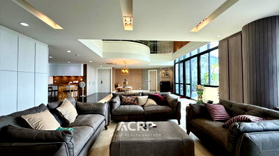 ขายคอนโด : ขาย Penthouseหรูริมน้ำ Royal River Place พระราม3 พื้นที่586ตร.ม. (00160792)