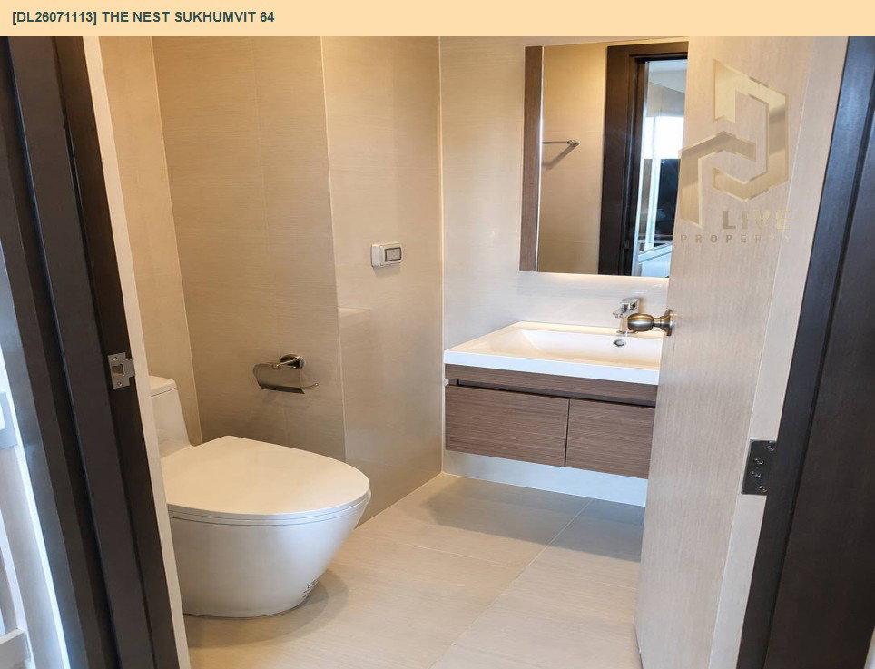 รูป DL26071113 ขายคอนโด เดอะ เนสท์ สุขุมวิท 64 (The Nest Sukhumvit 64) ใกล้ BTS ปุณณวิธี พร้อมเข้าอยู่ โทรด่วน 0614453194 LineID @952jdxxk - รูปที่ 8/9