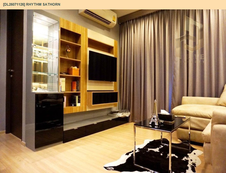 รูป DL26071126 ให้เช่าคอนโด ริธึ่ม สาทร (Rhythm Sathorn) ใกล้ BTS สะพานตากสิน พร้อมเข้าอยู่ โทรด่วน 0638692663 LineID @952jdxxk - รูปที่ 5/10