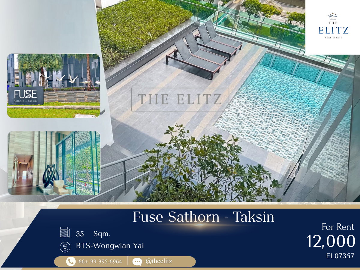 picture ✨ Your Private Resort Oasis - Premium Condo for Rent near Sathorn-Taksin ✨ - 1/10