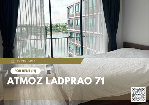 ให้เช่า 🔥 Atmoz Ladprao 71 🔥 เฟอร์นิเจอร์ และ เครื่องใช้ไฟฟ้าครบ ใกล้ MRT ลาดพร้าว 71