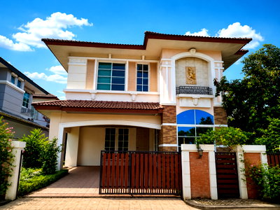 บ้านเดี่ยว นนทบุรี : 🏡 ขายบ้านเดี่ยว 2 ชั้น พร้อมอยู่  หมู่บ้าน The City 1 ราชพฤกษ์ – ปิ่นเกล้า – ครอบครัวที่ต้องการบ้านพร้อมอยู่ในบรรยากาศเงียบสงบ