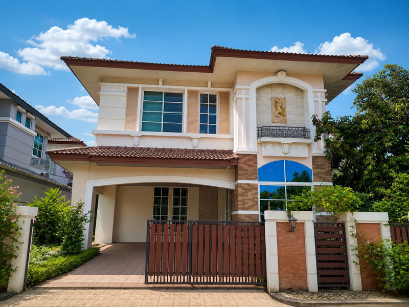 ขายบ้านเดี่ยว : 🏡 ขายบ้านเดี่ยว 2 ชั้น พร้อมอยู่  หมู่บ้าน The City 1 ราชพฤกษ์ – ปิ่นเกล้า – ครอบครัวที่ต้องการบ้านพร้อมอยู่ในบรรยากาศเงียบสงบ