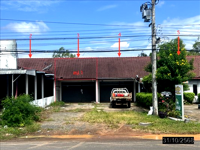 Shophouses for sale : SHOP HOUSE 54 Sq.w. Kanthararom Si Sa Ket for 1.3M