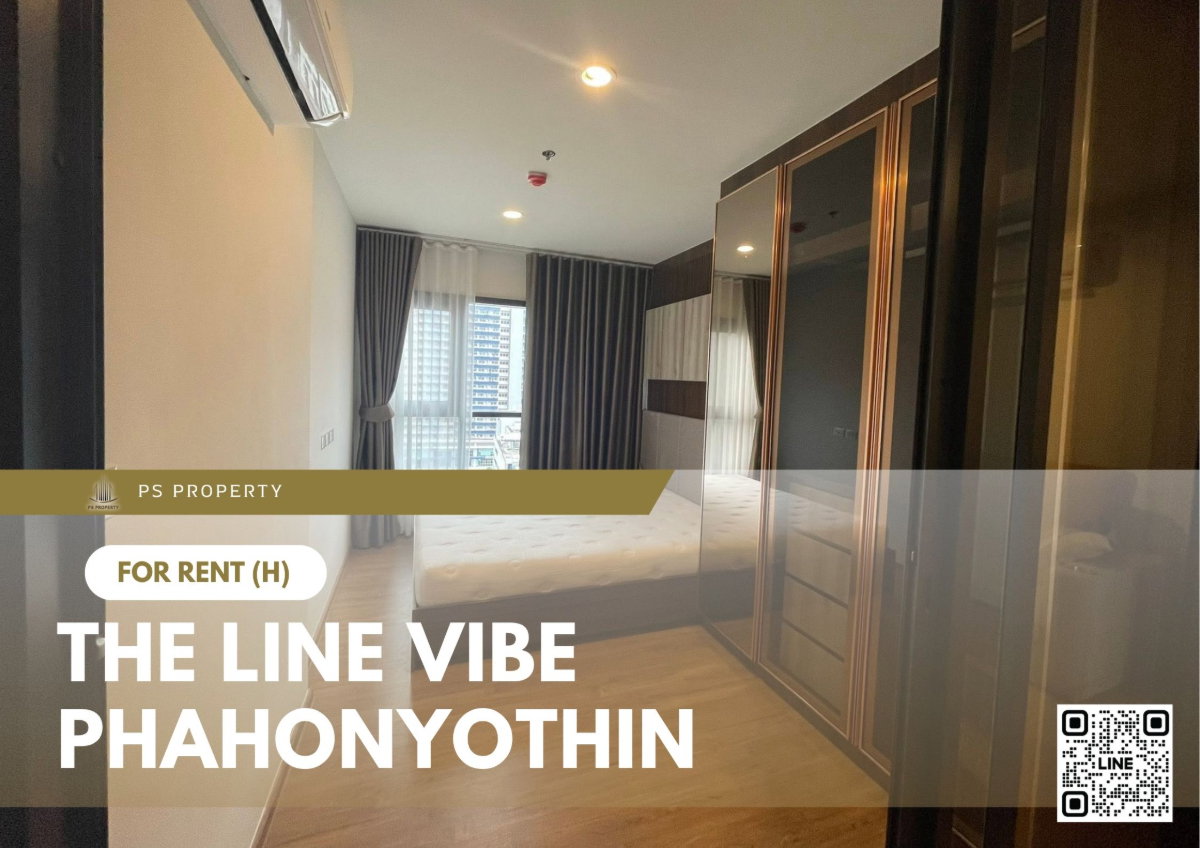 รูป ให้เช่า ✨ THE LINE VIBE Phahonyothin ✨ เฟอร์นิเจอร์ และ เครื่องใช้ไฟฟ้าครบ ตรงข้ามเซ็นทรัลลาดพร้าว - รูปที่ 1/11