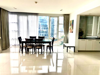 คอนโดให้เช่า : Fullerton Sukhumvit | 172 ตร.ม. 3 ห้องนอน ห้องใหญ่ พร้อมเข้าอยู่ เพียง 95,000 บาท/เดือน