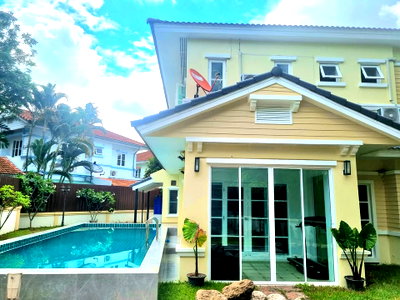 Houses for rent Bang Pu Industrial Estate : 🔥 2-Storey Pool Villa for Rent | 7 Bedrooms | Hang Dong – THB 70,000/Month 🔥