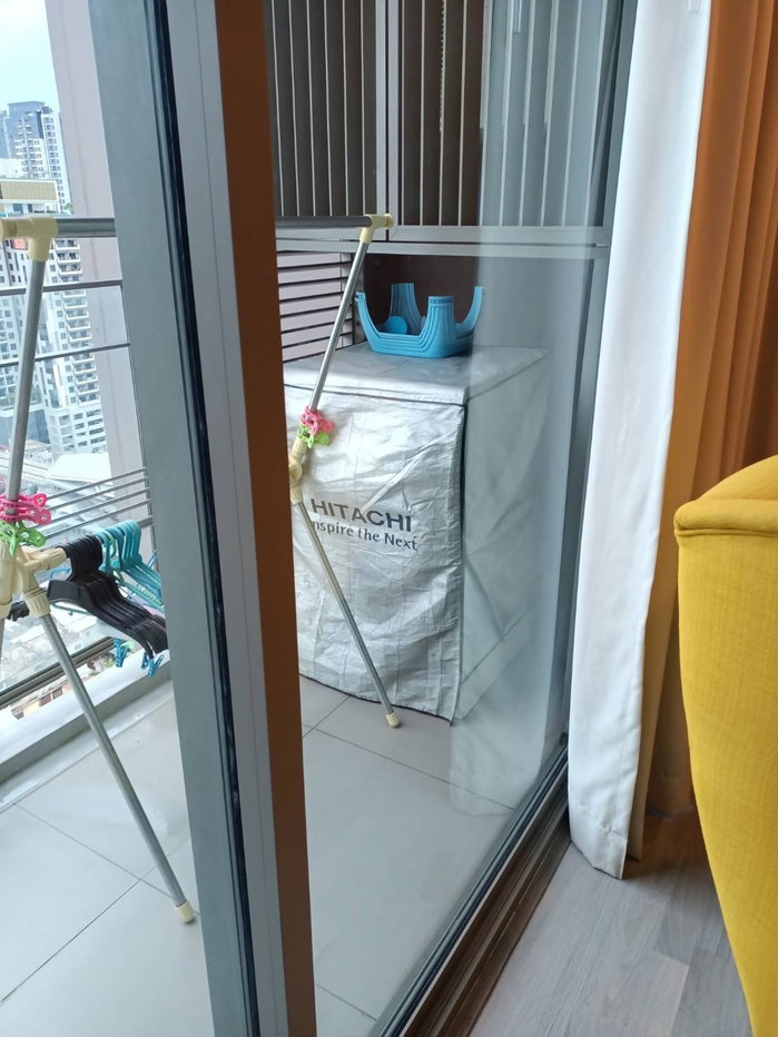 รูป ให้เช่า คอนโด 333 Riverside 1-bed ขนาด 46 ตร.ม. ตึกA ชั้น23 (มีเครื่องซักผ้า) 🆔 line: eyannie - รูปที่ 3/5