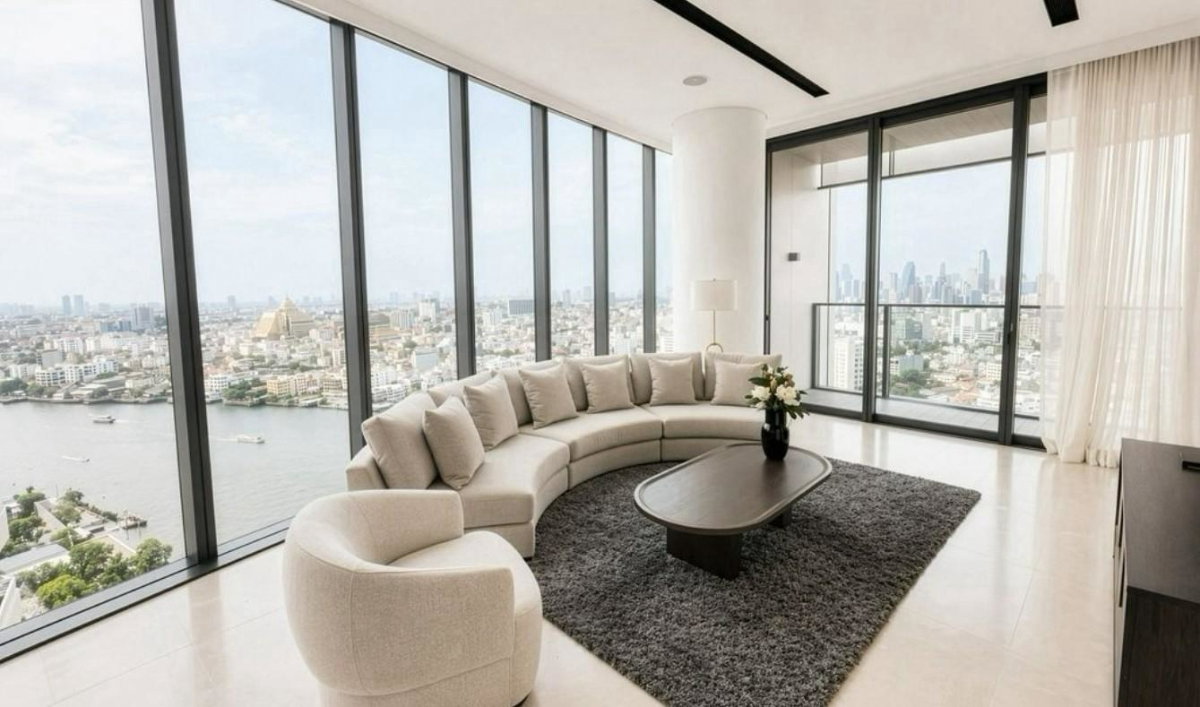 รูป LTHC15989 - Luxury Condo for Rent Charoen Nakhon | Banyan Tree Residences Riverside Bangkok | 170K/Month - รูปที่ 3/8
