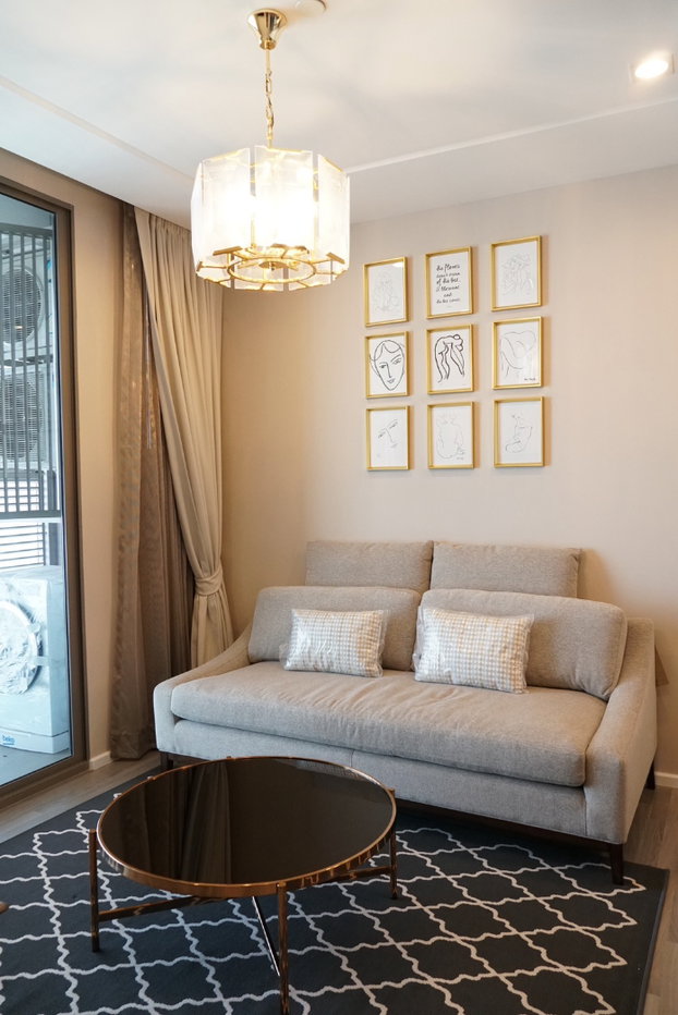 รูป ให้เช่า คอนโด 333 Riverside 1-bed ขนาด 46 ตร.ม. ตึกA ชั้น21 (มีเครื่องซักผ้า) 🆔 line: eyannie - รูปที่ 2/8