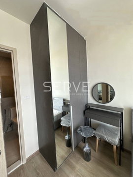1 Bed Large Room City View Fully furnished New Condo Good Location Close To MRT Phra Ram 9 220 m. @ NUE District R9