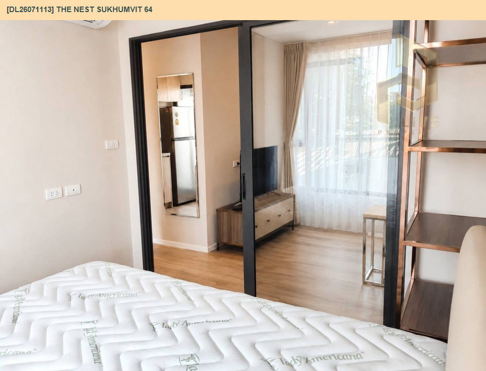 รูป DL26071113 ขายคอนโด เดอะ เนสท์ สุขุมวิท 64 (The Nest Sukhumvit 64) ใกล้ BTS ปุณณวิธี พร้อมเข้าอยู่ โทรด่วน 0614453194 LineID @952jdxxk - รูปที่ 3/9