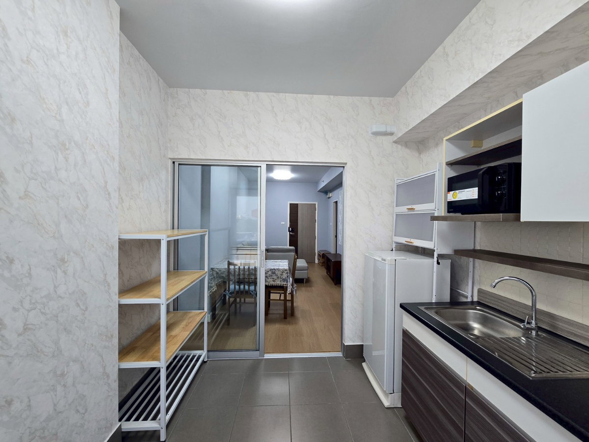 รูป ขายคอนโดห้องใหญ่ 48 ตร.ม. พร้อมเฟอร์นิเจอร์ครบ ในโครงการคุณภาพ ใกล้เซ็นทรัลเฟสติวัล เพียง 2.69 ล้านบาท #C5MG100795 - รูปที่ 15/16