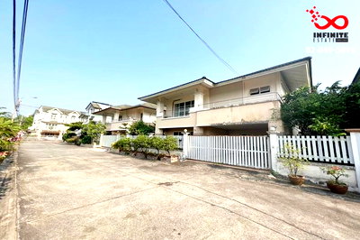 บ้านเดี่ยว รร.แย้มจาดวิชชานุสรณ์  : ขายบ้านเดี่ยว 2 ชั้น ม.สิทธารมย์ รามอินทรา 45 ใกล้รถไฟฟ้าสายสีชมพู ทางด่วน 