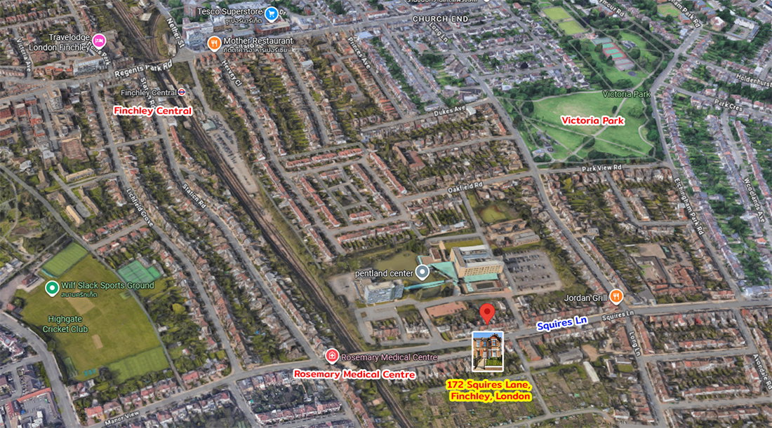 รูป ขายบ้านประเทศอังกฤษ 172 London Finchley Share of freehold - รูปที่ 13/13