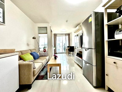 คอนโดให้เช่า : 45 sqm 1 Bedroom Condo on High Floor at The Clover Thonglor, Khlong Tan Nuea