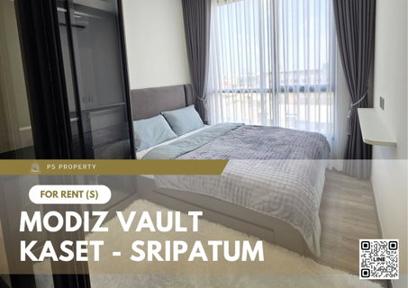 รูปภาพ ให้เช่า 📍 MODIZ VAULT Kaset - Sripatum 📍 เฟอร์นิเจอร์ และ เครื่องใช้ไฟฟ้าครบ ใกล้ BTS บางบัว