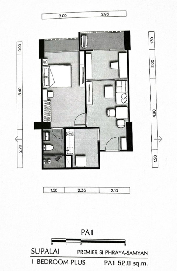 picture Code: 26KJ3815 for rent Supalai Premier Si Phraya - Samyan 🔥🔥 Line ID: @kjcondo (with @)🔥🔥 - 8/8