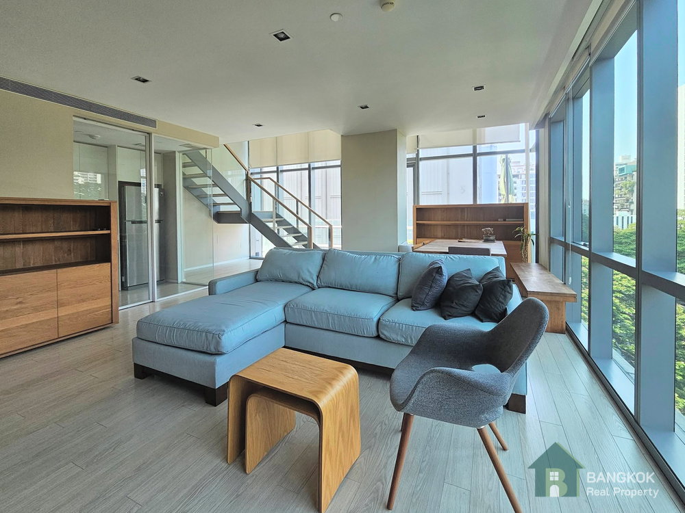 picture The Room Sukhumvit 21 I Duplex for Rent 2 Bed Near MRT Sukhumvit - 3/12
