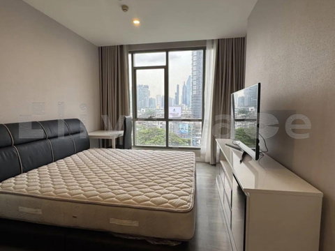 ▚ LL160ツ FOR RENT: The Room Rama 4 1 Bedroom 45sqm Large Unit Clear Layout Near Chula & Ban Thad Thong Ready to Move-in✨