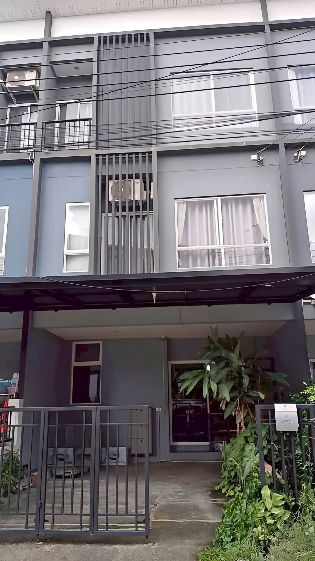R3109 ให้เช่าทาวน์โฮม 3 ชั้น หมู่บ้านสัมมากร อเวนิว สุวรรณภูมิ (ว่างค่ะ) ใกล้สนามบินสุวรรณภูมิ