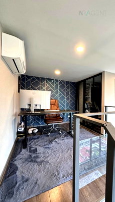Condos for rent : 🔺 For Rent Condo KNIGHTSBRIDGE SPACE RAMA 9 Building 1, Floor 17,Duplex, Room size 45 sqm