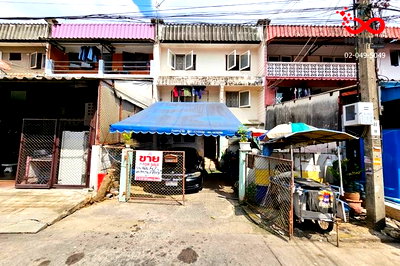 ทาวน์โฮม เขตบางกะปิ : ขายทาวน์เฮ้าส์ 3 ชั้น 62 ตรว. ม.การเคหะคลองจั่น นวมินทร์ 14 ใกล้แยกลำสาลี สวนพฤกษชาติคลองจั่น