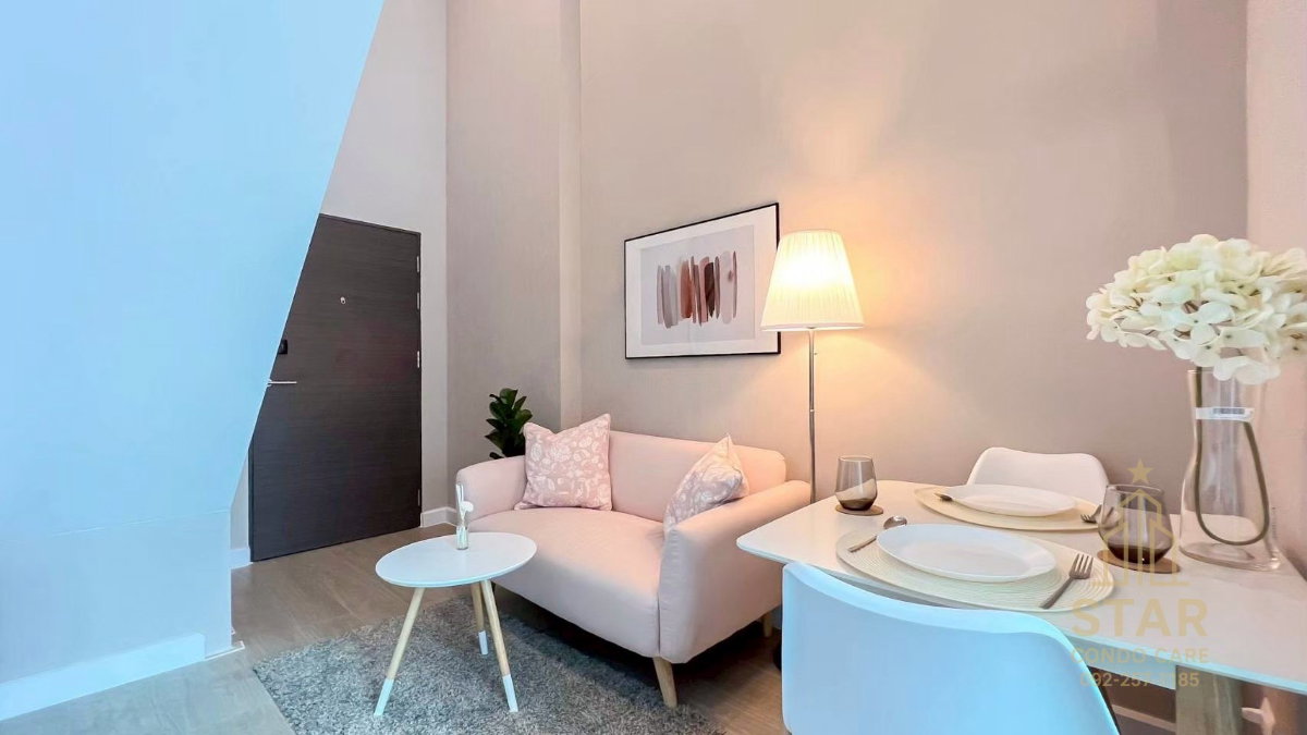 picture Condo for rent double space fully furnished ready to move in Metro sky Bangsue(Short-term rental available) line:Rangsima07 - 9/15