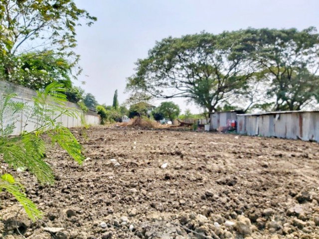 Land 3 ngan 10 sq m, near Rachawinit Prathom Bang Khae School, 800 m. The entire plot has been filled in, in front of the lake, beautiful rectangular