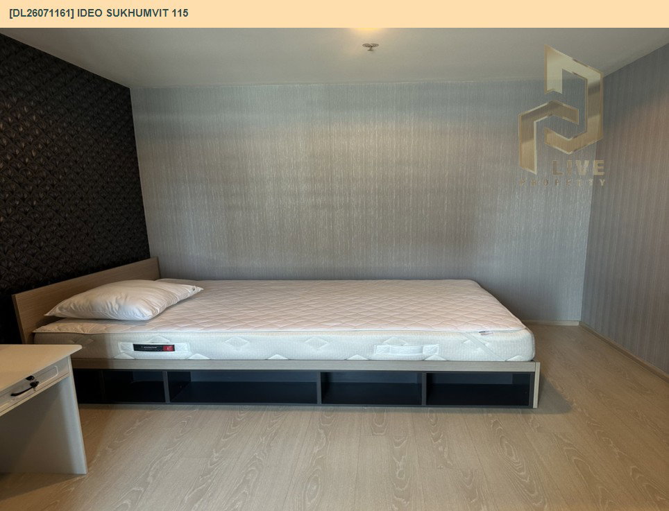 รูป DL26071161 ให้เช่าคอนโด ไอดีโอ สุขุมวิท 115 (IDEO Sukhumvit 115 ) ใกล้ BTS ปู่เจ้า พร้อมเข้าอยู่ โทรด่วน 0653619502 LineID @952jdxxk - รูปที่ 2/8