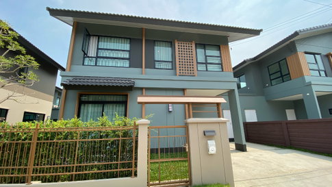 House for rent near expressway and red-line sky trains, ready to move in