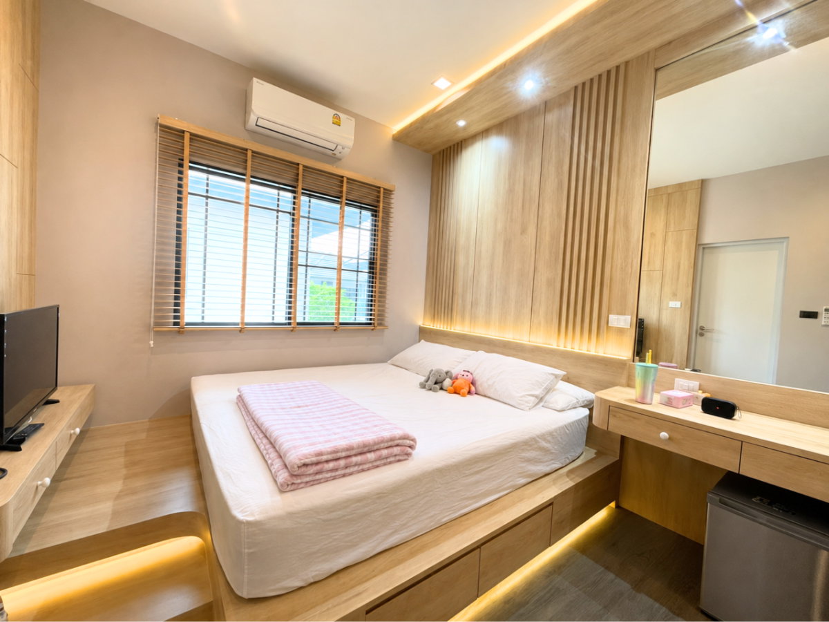 รูป ขาย บ้านเดี่ยว ตกแต่งผนังและBuild-inทั้งบ้าน Bangkok Boulevard Ramintra-Serithai2 สไตล์ Luxury Nordic 62.3 ตร.ว.  - รูปที่ 29/37