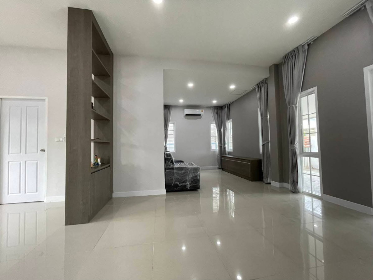 รูป ขายบ้านเดี่ยวชั้นเดียว (บ้านเปล่าไม่มีเฟอร์ฯ) หมู่บ้าน ณ ชื่น สันกำแพง-เชียงใหม่ ใกล้ โรงเรียนมงฟอร์ต (H538) T.0946511456 - รูปที่ 6/10