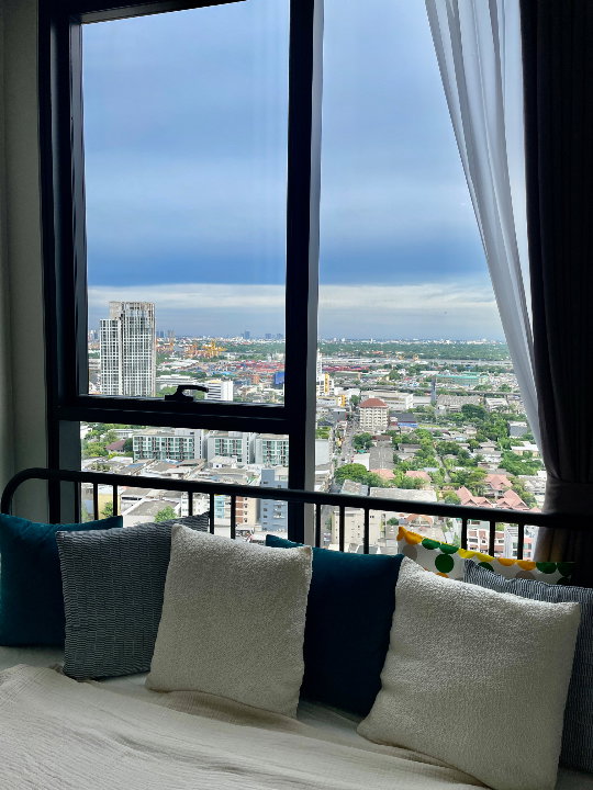 รูป ให้เช่า Ideo Q Sukhumvit 36 (ห้องมุม) ห้องมุมวิวเปิดโล่ง กระจกโค้ง Panoramic ผนังไม่ติดห้องอื่น พร้อมห้องทำงานส่วนตัว ใกล้ BTS ทองหล่อ - รูปที่ 16/23