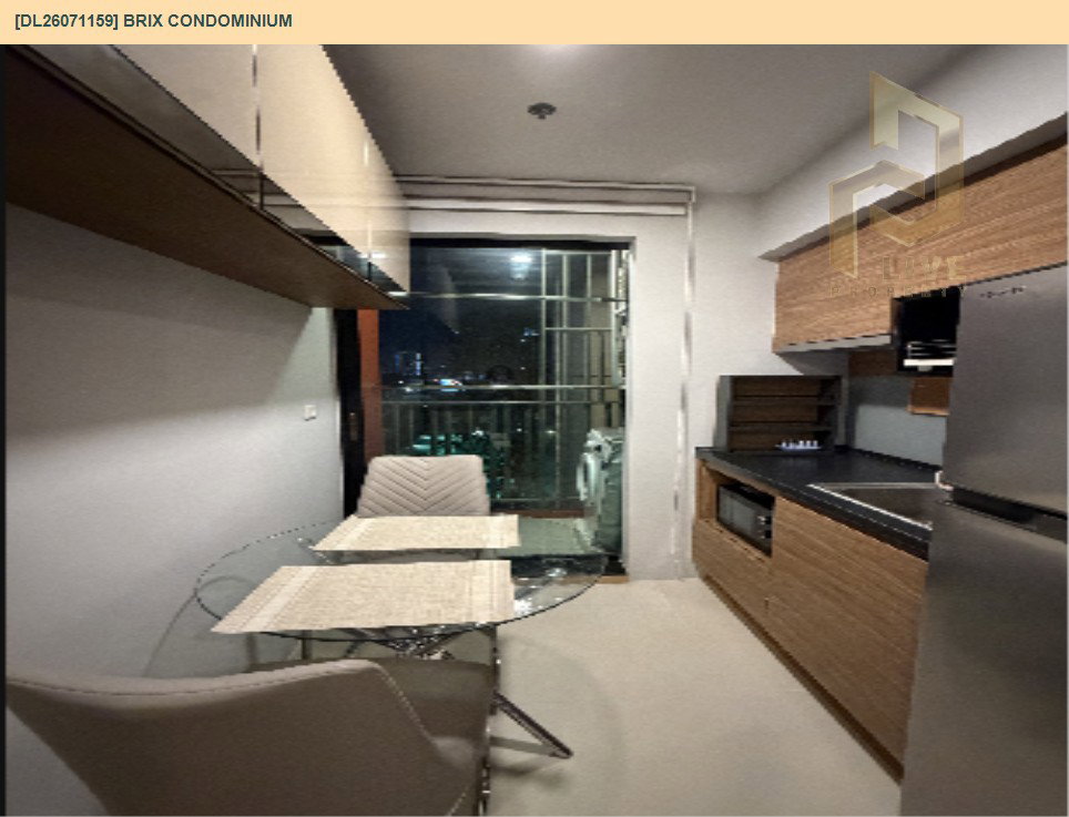 รูป DL26071159 ให้เช่าคอนโด บริกซ์ คอนโดมิเนียม (Brix Condominium) ใกล้ BTS สิรินธร พร้อมเข้าอยู่ โทรด่วน 0614453194 LineID @952jdxxk - รูปที่ 15/15