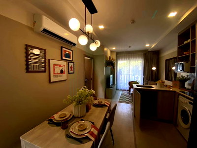 Condos for rent : For Rent Condo PYNN PRIDI 20 Building 1, Floor 3,2 bed room, Room size 58 sqm