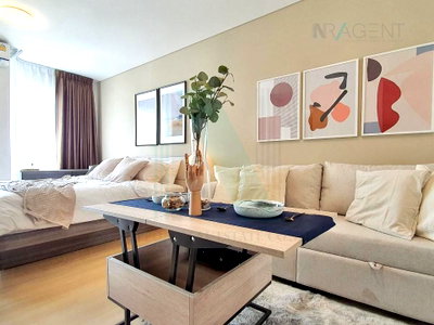 Condos for rent : For Rent Condo UNIO SUKHUMVIT 72 PHASE 2 Building A, Floor 8,Studio, Room size 27.00 sqm