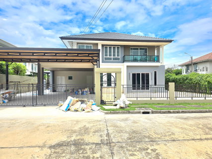 [ขาย] บ้านเดี่ยวหรูหลังใหญ่ 115 ตร.ว. แบรนด์แสนสิริ รีโนเวทใหม่เอี่ยมทั้งหลัง แปลงหน้าสวน-ใกล้คลับเฮาส์ ด่วน ราคาดีสุด!  ม.ฮาบิเทีย เวนต์ ปัญญาอินทรา