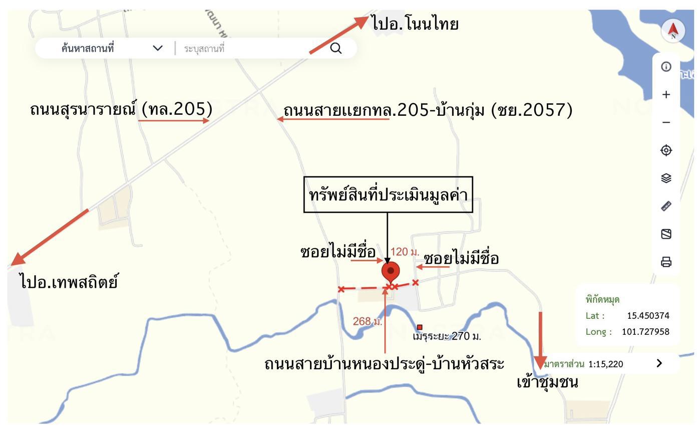 รูป บ้านเดี่ยว 830 ตร.วา บำเหน็จณรงค์ ชัยภูมิ 2.5M - รูปที่ 54/54
