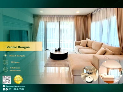 Houses for rent Suwannaphum International Airport : CD03819 - Centro Bangna : MegaBangna