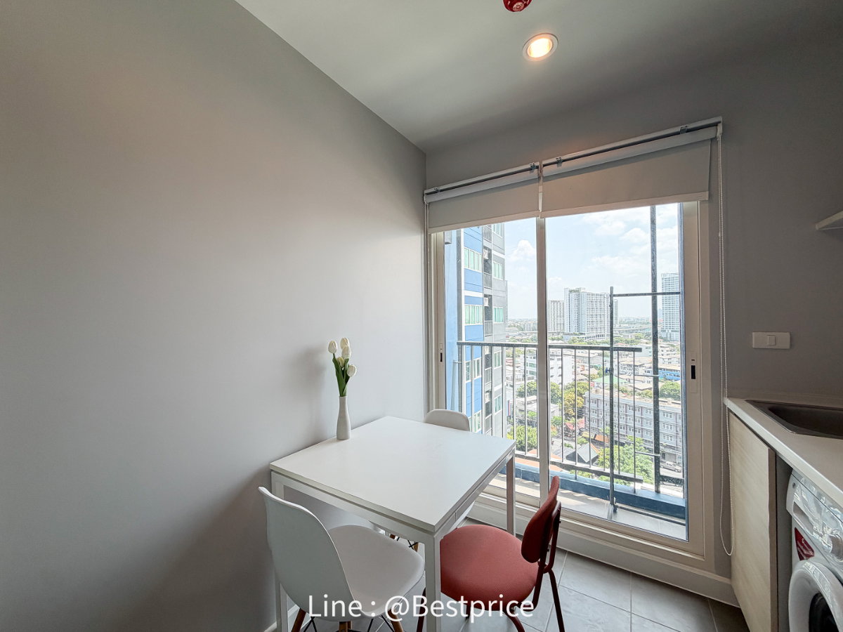 รูป BESTPRICE ให้เช่า Metro Sky Sathorn - Wutthakat ขนาด 35 ตรม เฟอร์ครบ ราคาพิเศษ!!! - รูปที่ 7/9