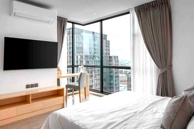 Condos for rent : 🔺 For Rent Condo RHYTHM EKKAMAI Building 1, Floor 24,2 bed room, Room size 70 sqm