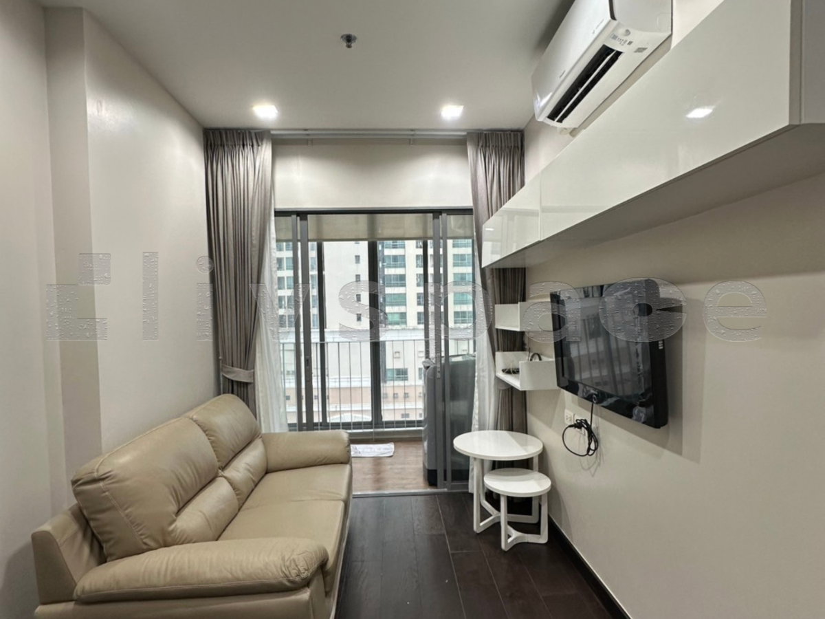 รูป ▚ LL165ツ ให้เช่า: Ideo Q Phayathai 1 ห้องนอน 40ตร.ม. ทำห้องน้ำใหม่ เปลี่ยนแอร์ใหม่ พร้อมอยู่✨ - รูปที่ 2/11