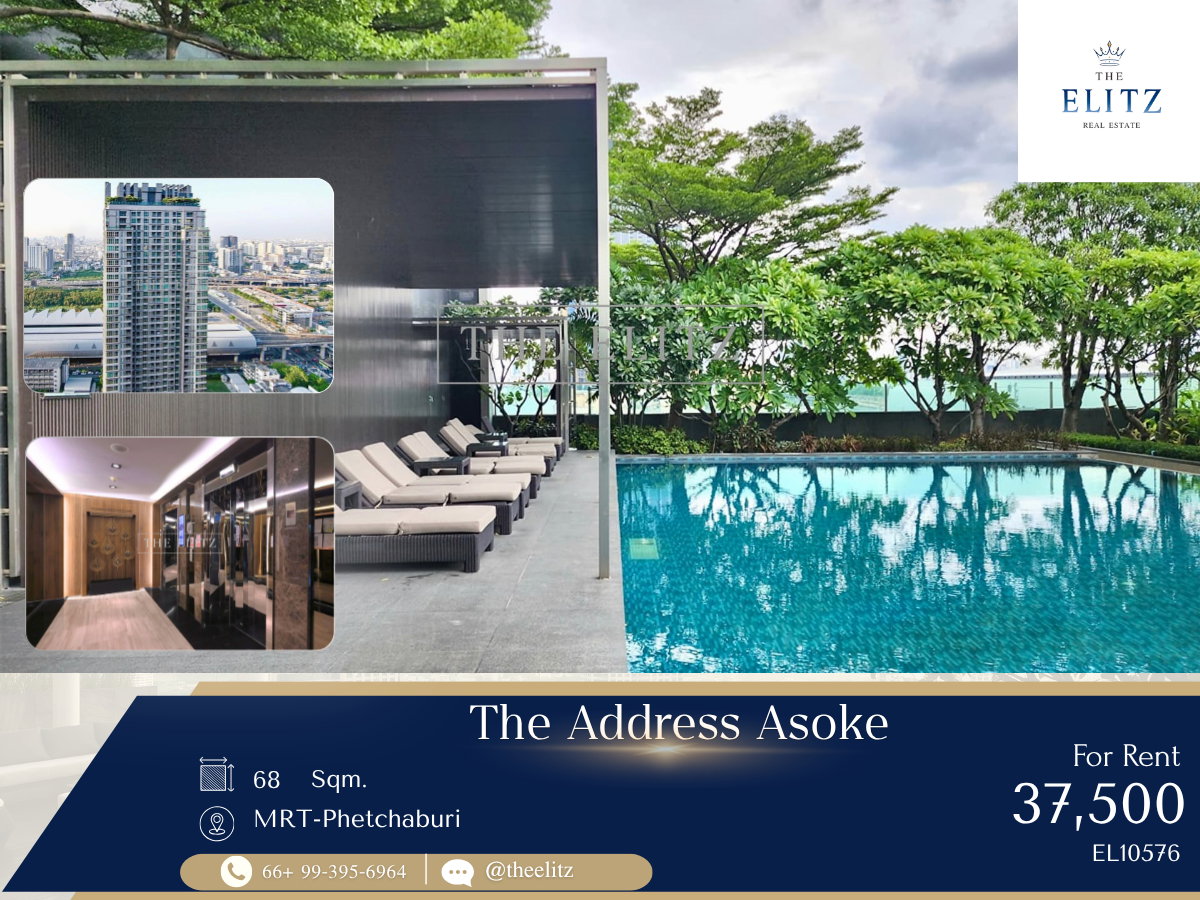 รูป ✨ Stunning Executive Panorama - Lavish High-Floor Layout in a Top-Tier Asoke High-Rise ✨ - รูปที่ 1/16