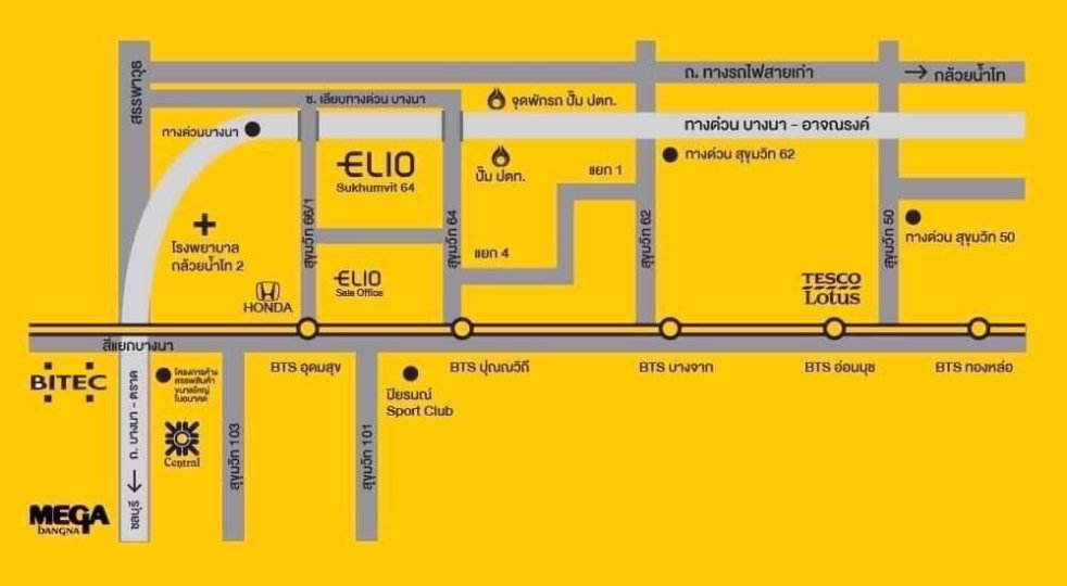 picture Elio Sukhumvit 64 – Resort-style condo with extensive facilities and garden/pool views. Great value! Just bring your suitcase and move right in! 🧳 - 9/9