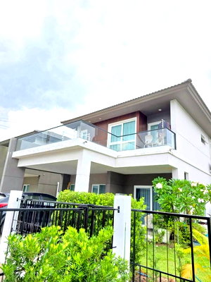 เช่าบ้านเดี่ยว สันกำแพง เชียงใหม่ : ให้เช่าบ้านเดี่ยวหลังมุม โครงการ 𝐈𝐧𝐢𝐳𝐢𝐨 เชียงใหม่ สันกำแพง เครื่องใช้ไฟฟ้าและเฟอร์ฯ ครบ (R1365) T.0946511456