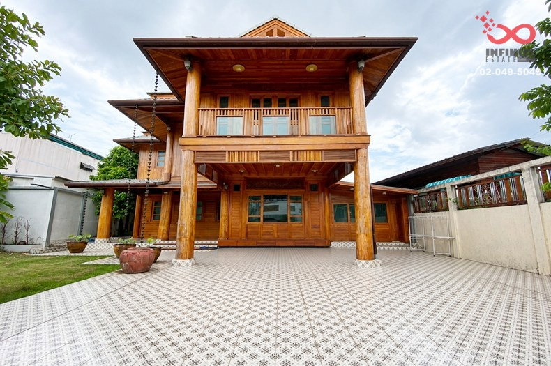 รูป ขายบ้านไม้สักทอง 2 ชั้น 114 ตร.ว. ซอยวัฒนานิเวศน์ 5 สุทธิสาร ห้วยขวาง ใกล้ MRT สุทธิสาร - รูปที่ 3/14