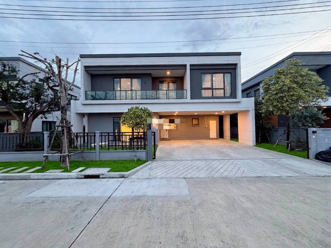 รูป ขายบ้านเดี่ยวหมู่บ้านเซนโทร  รามอินทรา จตุโชติ2  80.8 ตรว พื้นที่ใช้สอย 289 ตรม 4 ห้องนอน 5 ห้องน้ำ  บ้านสวยและราคาคุยกันได้ - รูปที่ 2/33